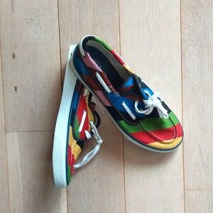 Sperry Topsider Cloud x Rolling Blazers striped canvas boat shoe